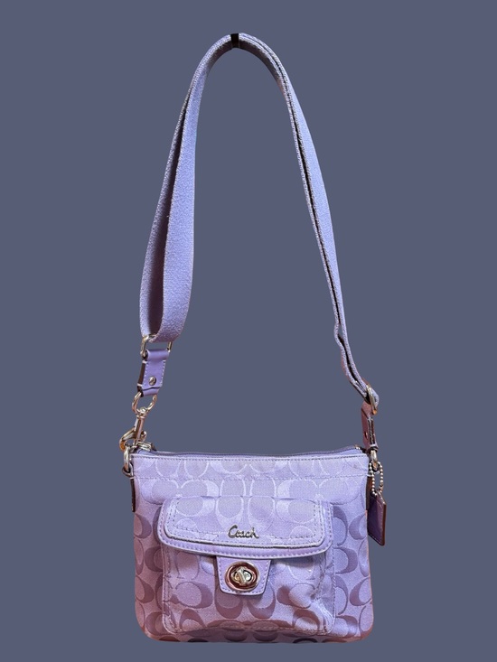 Coach Handbags - Authentic Coach Penelope Swingpack Crossbody Bag Purple/Lacender